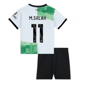 Liverpool Mohamed Salah #11 Dětské Venkovní dres komplet 2023-24 Krátký Rukáv (+ trenýrky)